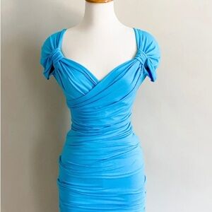 Aqua Top and Skort Set - Canadian Designer Diane Kroe